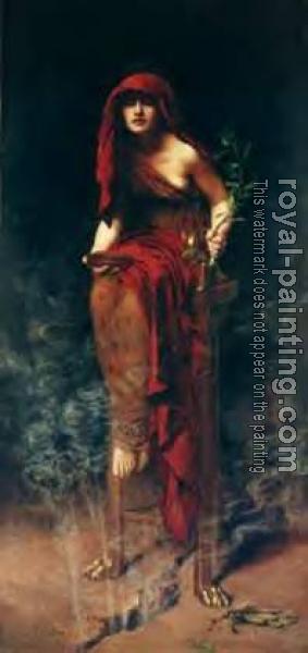John Collier : Priestess of Delphi
